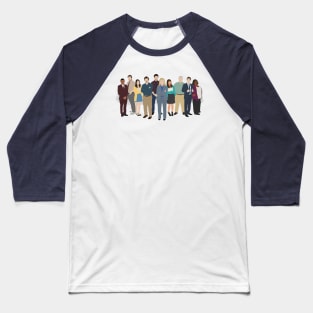 The Pawnee Parks & Recreation Department Baseball T-Shirt